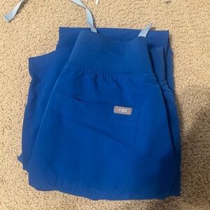Figs Royal Blue Scrub Pants